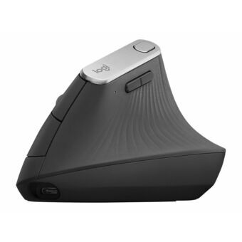 Optical Wireless Mouse Logitech MX Vertical Grey Steel