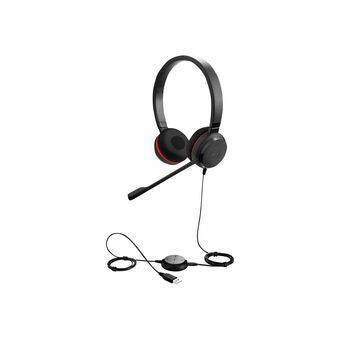 Headphones with Microphone Jabra Evolve 30 II MS stereo Black