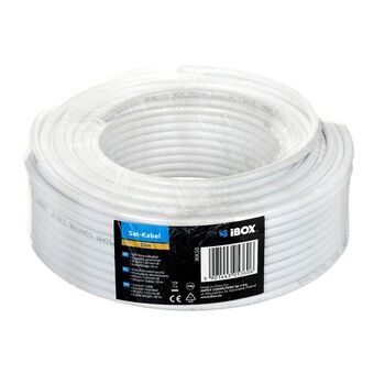 Coaxial TV Antenna Cable Ibox IKK50 White 50 m