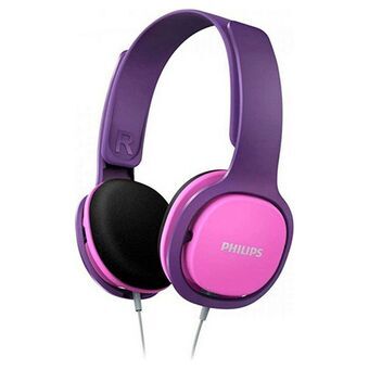 Headphones with Headband Philips Pink For boys With cable