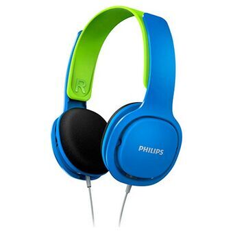 Headphones with Headband Philips (3.5 mm) Blue For boys With cable