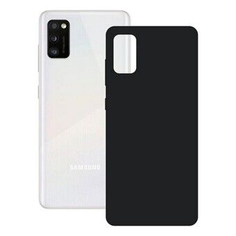 Mobile cover Samsung Galaxy A41 KSIX Silk Black