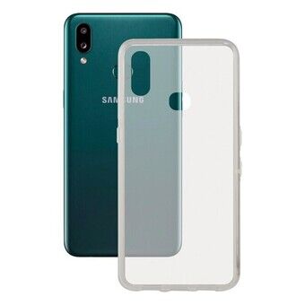 Mobile cover Samsung Galaxy A10s KSIX Flex TPU Transparent