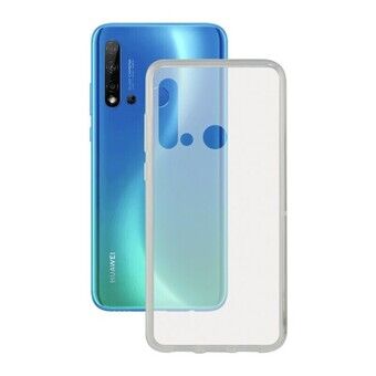 Mobile cover Huawei Nova 5i KSIX Flex Transparent