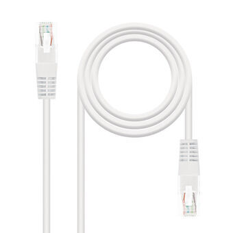 Ethernet LAN Cable NANOCABLE White 2 m