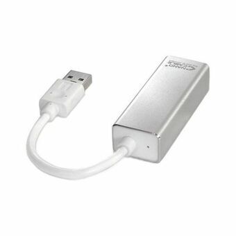 USB 3.0 to Gigabit Ethernet Converter NANOCABLE White 15 cm