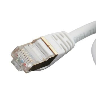 FTP Category 7 Rigid Network Cable iggual IGG318669 White 1 m