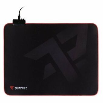 Mouse Mat Tempest TP-GMP-RGB-M Black