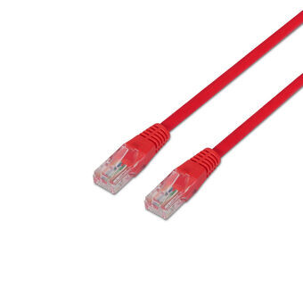 UTP Category 6 Rigid Network Cable Aisens A135-0237 Red 50 cm