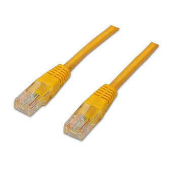 UTP Category 6 Rigid Network Cable Aisens A135-0253 Yellow 50 cm