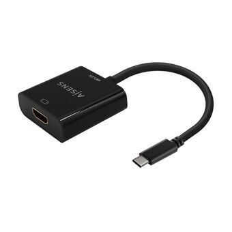 USB-C to HDMI Adapter Aisens A109-0684 Black 15 cm