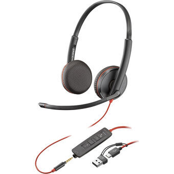 Headphones Poly 8X229AA Black