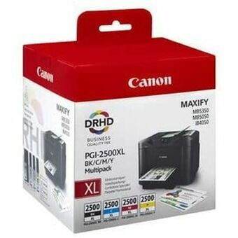 Original Ink Cartridge (pack of 4) Canon 2500XL MAXIFY iB4050 XL Multicolour