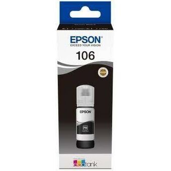 Compatible Ink Cartridge Epson 106 EcoTank Photo Black ink bottle 70 ml Black