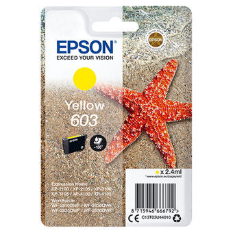 Original Ink Cartridge Epson 603 Yellow