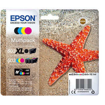 Original Ink Cartridge Epson C13T03A94010 Black Multicolour