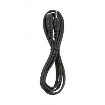 Audio Jack Cable (3.5mm) GEMBIRD CCA-423 (1,5 m) Black