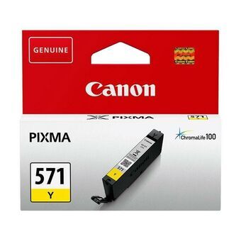 Original Ink Cartridge Canon CLI-571Y Yellow