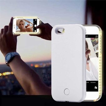 Selfie Cover with LED Light for iPhone 6 / iPhone 6s - White