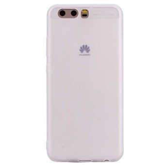 Classy Soft Cover in TPU Plastic and Silicone for Huawei P10 - White