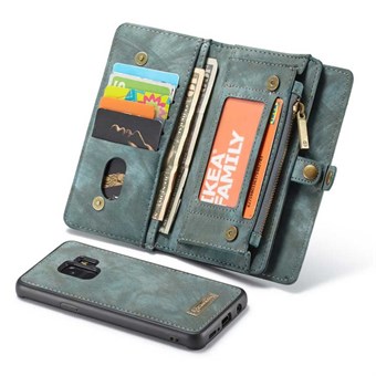 CaseMe Flap Wallet for Samsung Galaxy S9 - Blue