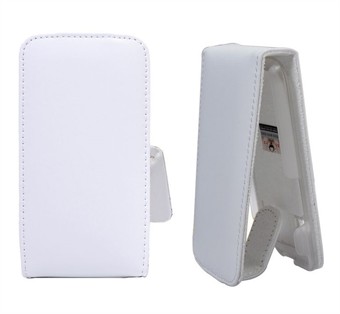 Samsung Galaxy Ace flip case (White)