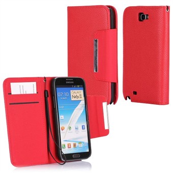 SmartPurse Case -Galaxy Note II (Red)