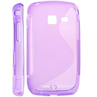 S-Line Silicone Cover for Galaxy Y Duos (Purple)