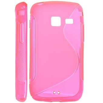 S-Line Silicone Cover for Galaxy Y Duos (Pink)