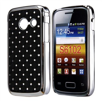 Bling Cover for Galaxy Y Duos (Black)