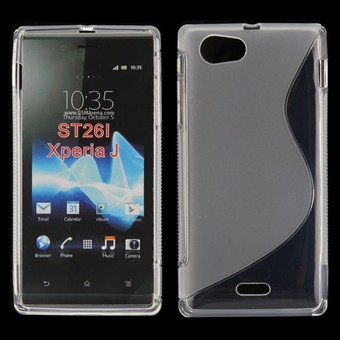 S-line Silicone Cover - XPeria J (transparent)