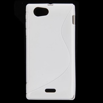 S-line Silicone Cover - XPeria J (white)