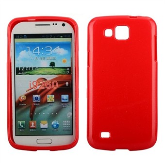 Simple Silicone Cover for Galaxy Premier (Red)