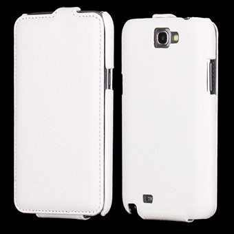 Flip Leather Case for Note 2 (White)