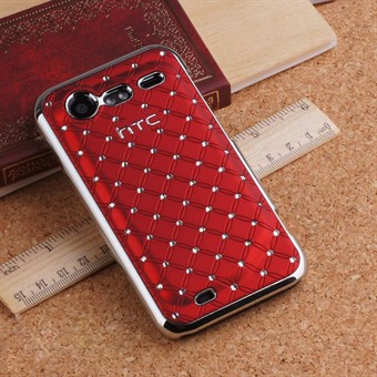 PRICE WAR - HTC Incredible S Diamond Cover (Red)