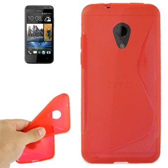 S-Line Silicone Cover Desire 700 (Red)