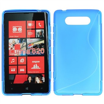 S-Line Silicone Cover - Lumia 820 (Blue)