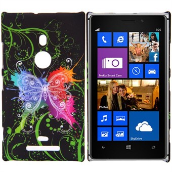 Design Plastic Cover Lumia 925 (Electo Butterfly)