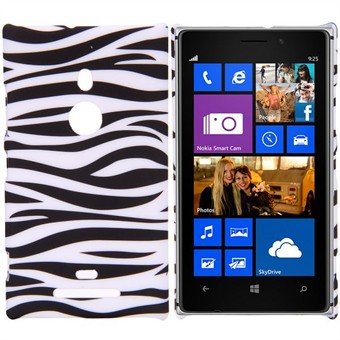 Design Plastic Cover Lumia 925 (Zebra)