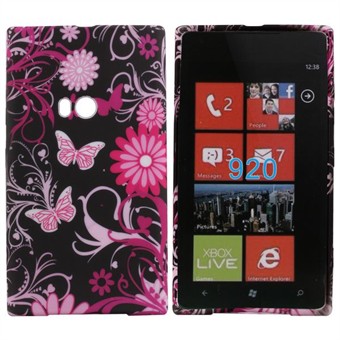 Design Silicone Cover for Lumia 920 (Butterfly)