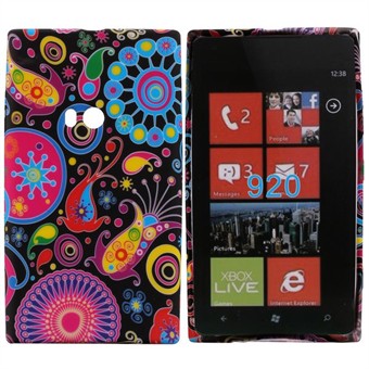 Design Silicone Cover for Lumia 920 (Hippie)