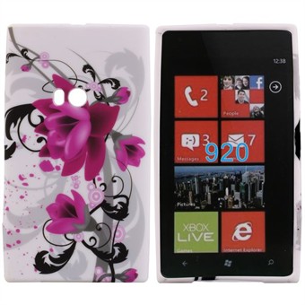 Design Silicone Cover for Lumia 920 (Autumn)