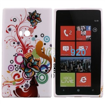 Design Silicone Cover for Lumia 920 (Lucky Chain)