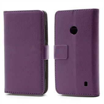 Practical Wallet Case - Lumia 520/525 (Purple)