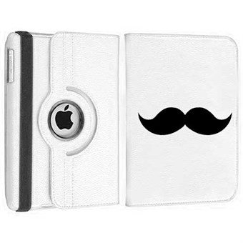 TipTop Rotating iPad Case - Mustache