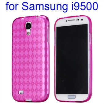 PRICE WAR - Silicone Checkered Cover S4 (Pink)