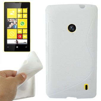 S-Line Silicone Cover Lumia 520 (White)