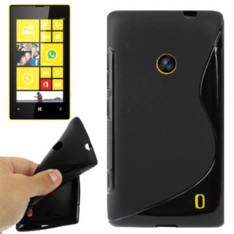 S-Line Silicone Cover Lumia 520 (Black)