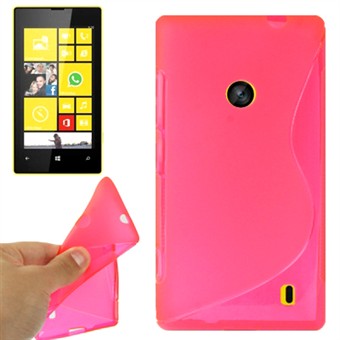 S-Line Silicone Cover Lumia 520 (Pink)