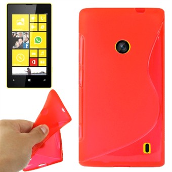 S-Line Silicone Cover Lumia 520 (Red)